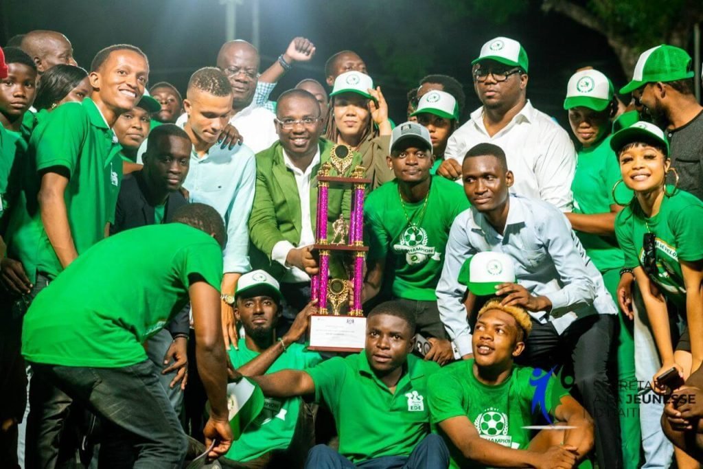 Tournoi Union des jeunes EDE sacre champion Les Engages pour le Developpement EDE