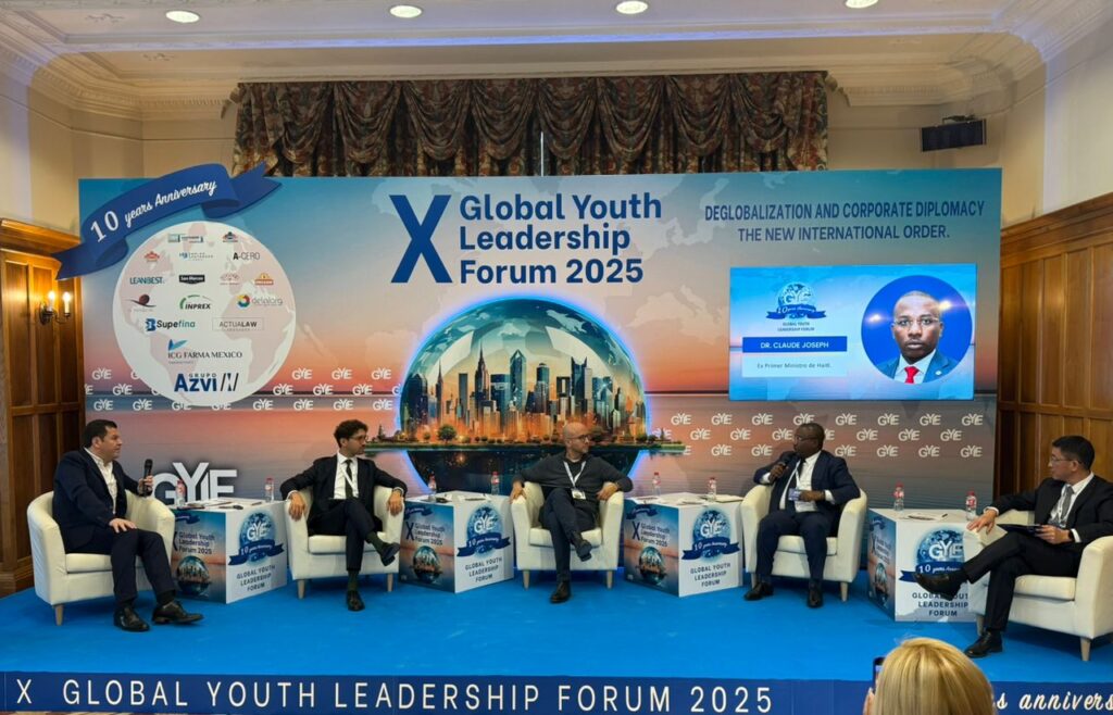 Le Dr. Claude Joseph au Global Youth Leadership Forum en Espagne 4 EDE Global Youth Leadership Forum 2